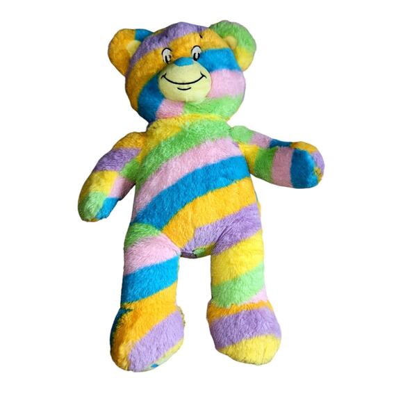 Build-A-Bear DR SEUSS Bear Plush Oh The Places You'll Go‎ RAINBOW Toy - Picture 1 of 7